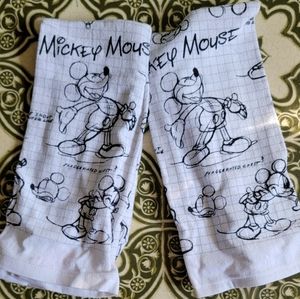 Mickey mouse decorative towels